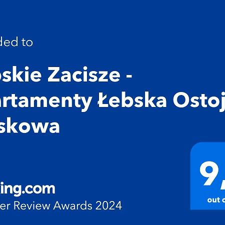 Lebskie Zacisze - Apartamenty Lebska Ostoja- Piaskowa Zarnowska Buitenkant foto