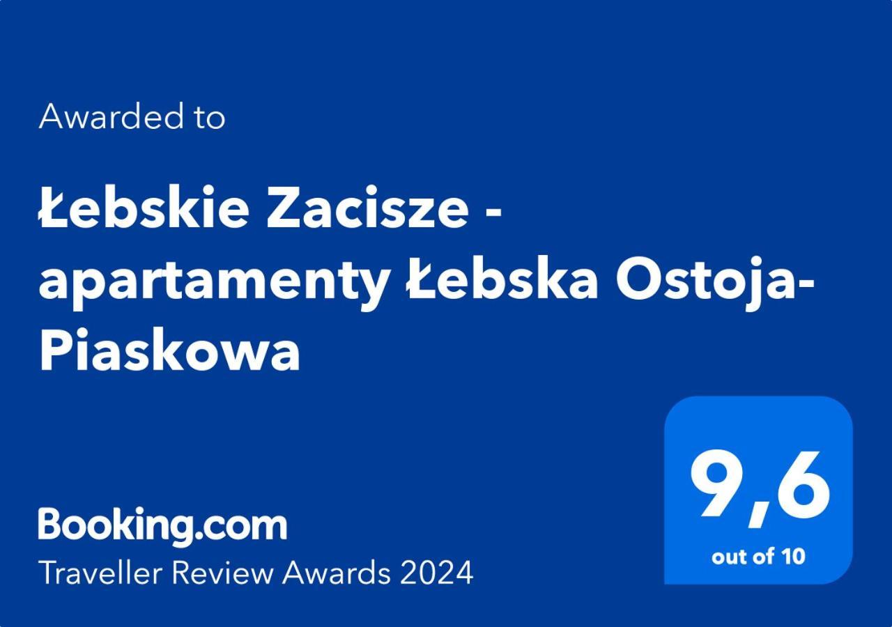 Lebskie Zacisze - Apartamenty Lebska Ostoja- Piaskowa Zarnowska Buitenkant foto